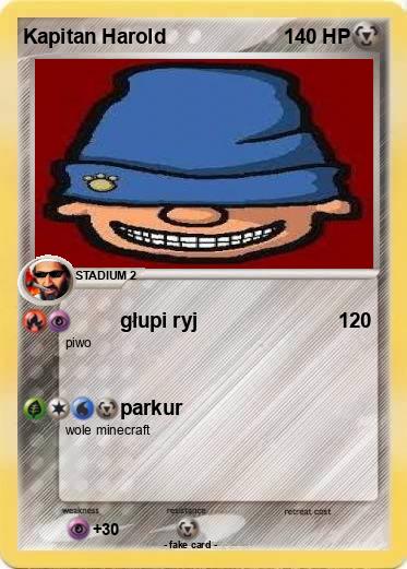 Pokemon Kapitan Harold