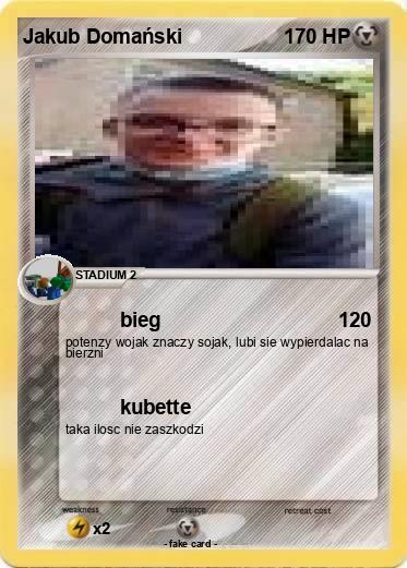 Pokemon Jakub Domański