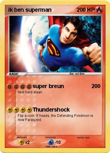 Pokemon ik ben superman