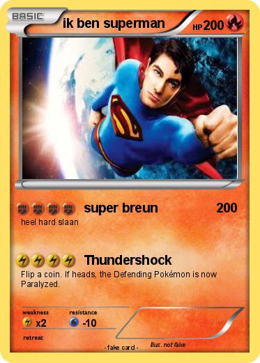 Pokemon ik ben superman