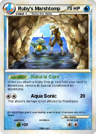 Pokemon Ruby's Marshtomp