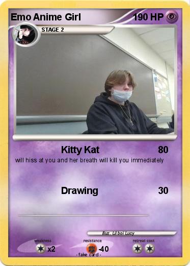 Pokemon Emo Anime Girl