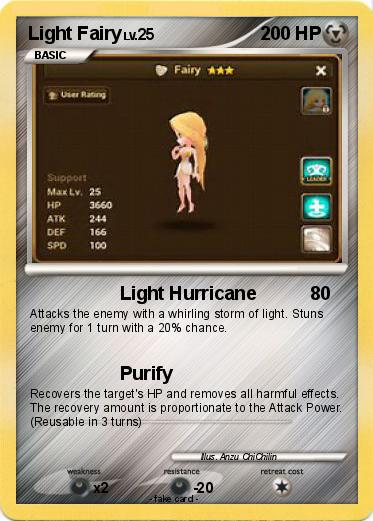 Pokemon Light Fairy