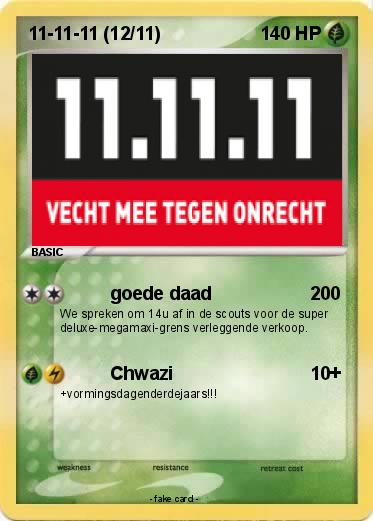 Pokemon 11-11-11 (12/11)