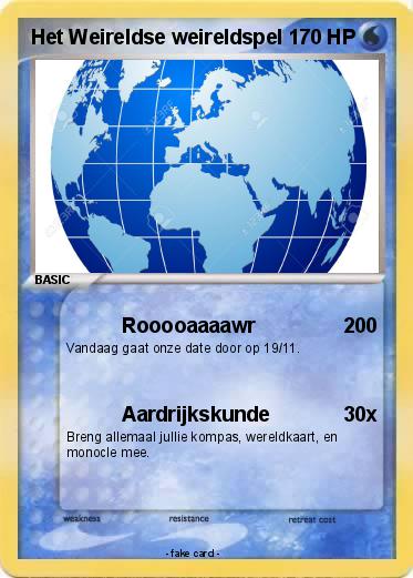Pokemon Het Weireldse weireldspel