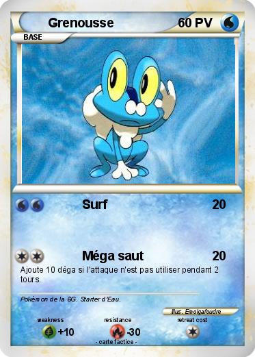 Pokemon Grenousse