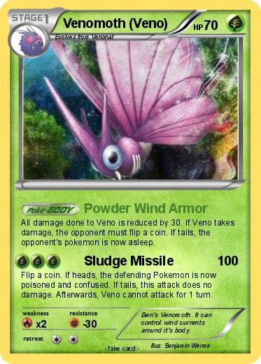 Pokemon Venomoth (Veno)