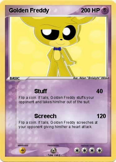 Pokemon Golden Freddy