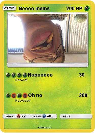 Pokemon Noooo meme