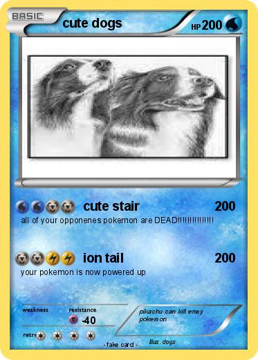 Pokemon cute dogs