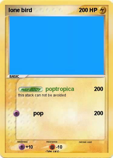 Pokemon lone bird