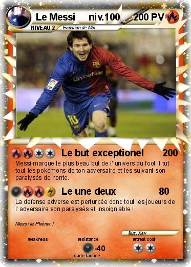 Pokemon Le Messi     niv.100