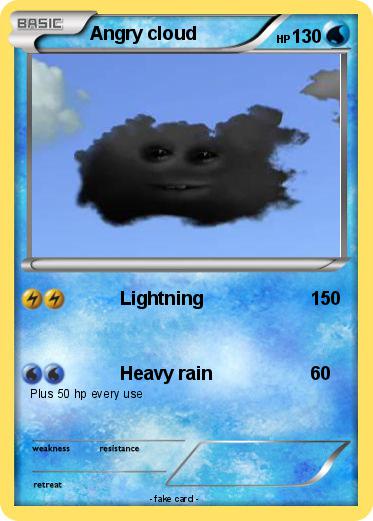 Pokemon Angry cloud