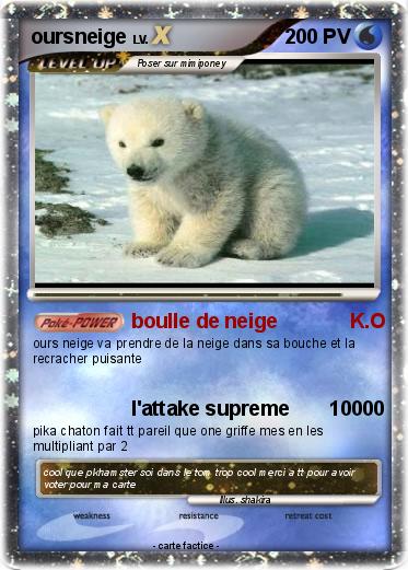 Pokemon oursneige