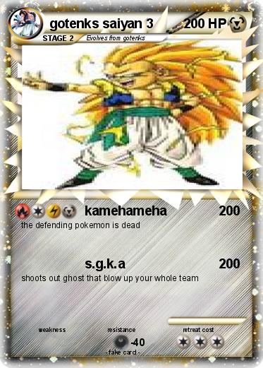 Pokemon gotenks saiyan 3
