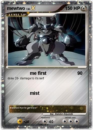 Pokemon mewtwo