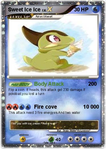 Pokemon Sweet Ice Ice