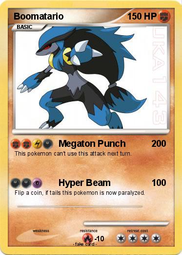 Pokemon Boomatario