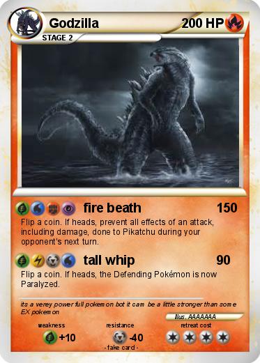 Pokemon Godzilla