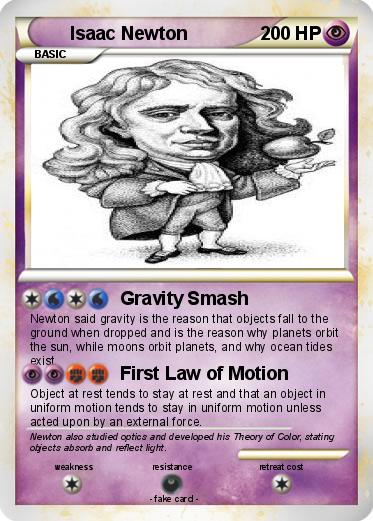 Pokemon Isaac Newton