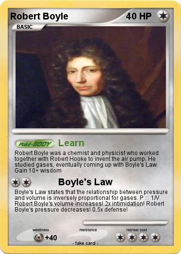 Pokemon Robert Boyle