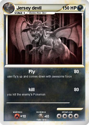 Pokemon Jersey devil