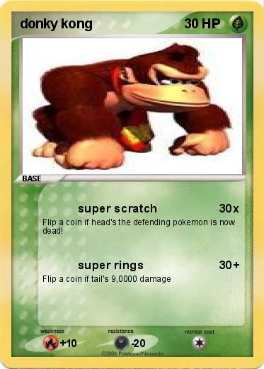 Pokemon donky kong