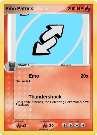 Pokemon Emo Patrick
