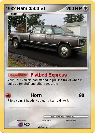 Pokemon 1982 Ram 3500