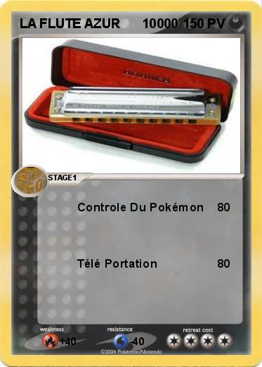 Pokemon LA FLUTE AZUR      10000