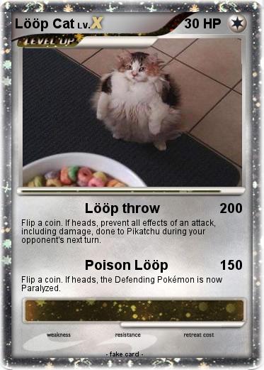 Pokemon Lööp Cat