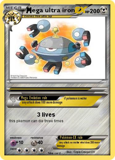 Pokemon ega ultra iron