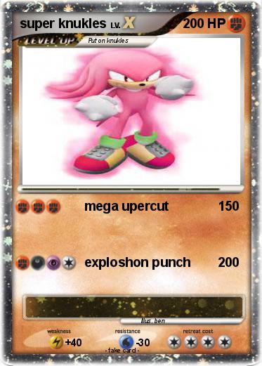 Pokemon super knukles