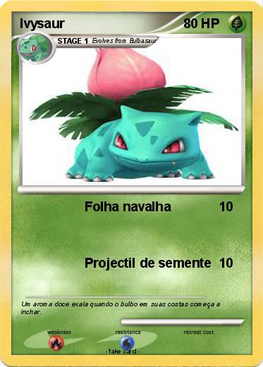 Pokemon Ivysaur