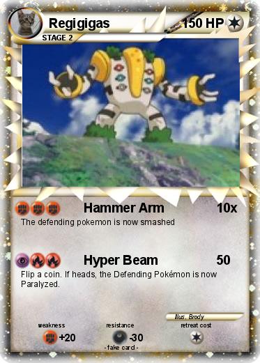Pokemon Regigigas