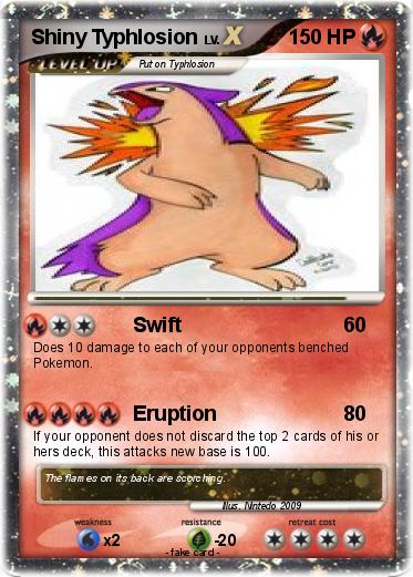 Pokemon Shiny Typhlosion