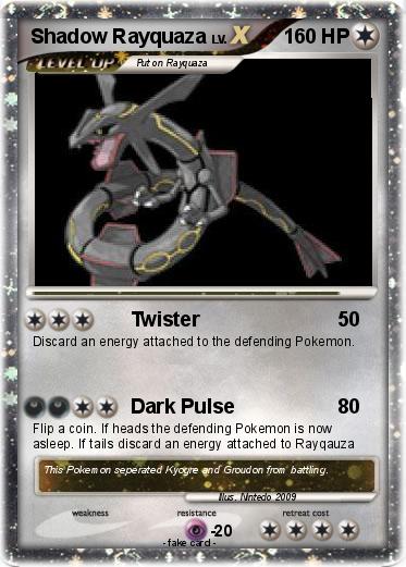 Pokemon Shadow Rayquaza