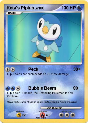 Pokemon Kota's Piplup