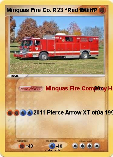 Pokemon Minquas Fire Co. R23 “Red Train”