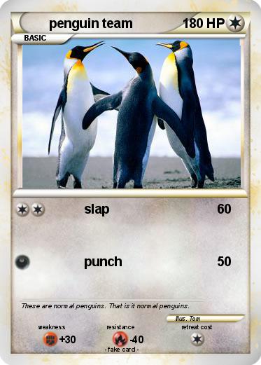 Pokemon penguin team