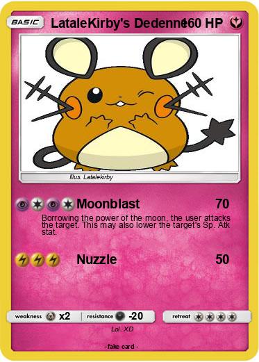 Pokemon LataleKirby's Dedenne