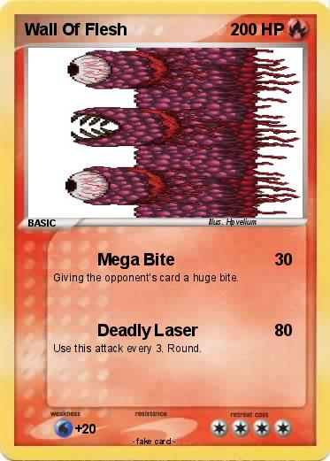 Pokemon Wall Of Flesh