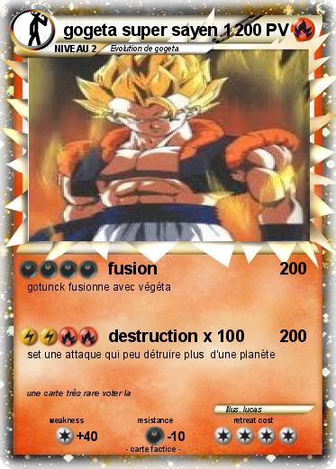 Pokemon gogeta super sayen 1