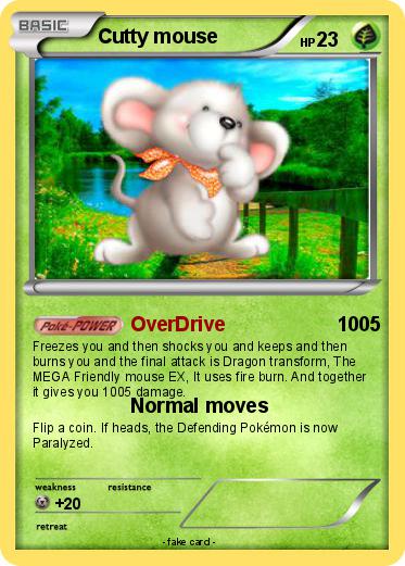 Pokemon Cutty mouse