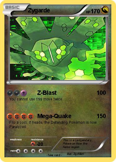 Pokemon Zygarde