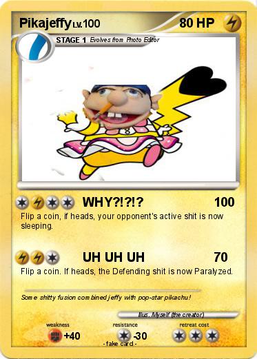 Pokemon Pikajeffy