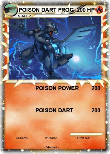 Pokemon POISON DART FROG