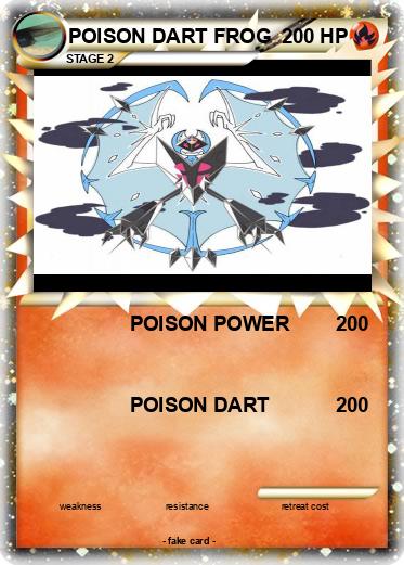 Pokemon POISON DART FROG