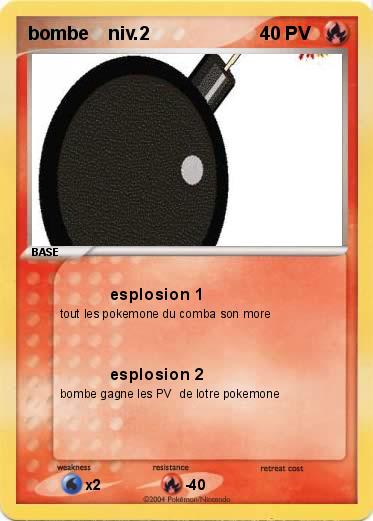 Pokemon bombe    niv.2    