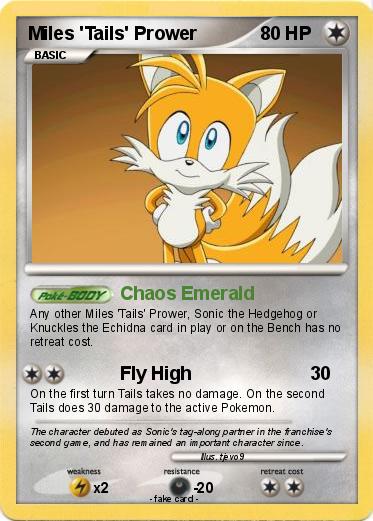 Pokemon Miles 'Tails' Prower